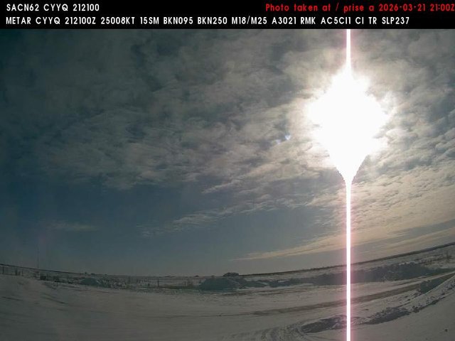 Churchill — South live webcam