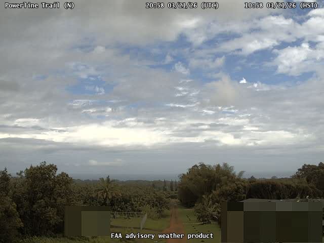 Powerline Trail — North live webcam