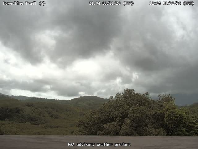 Powerline Trail — South live webcam