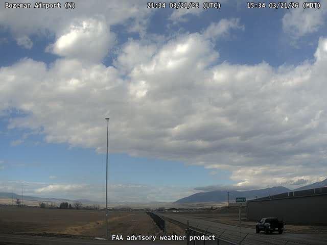 Bozeman Airport — North live webcam