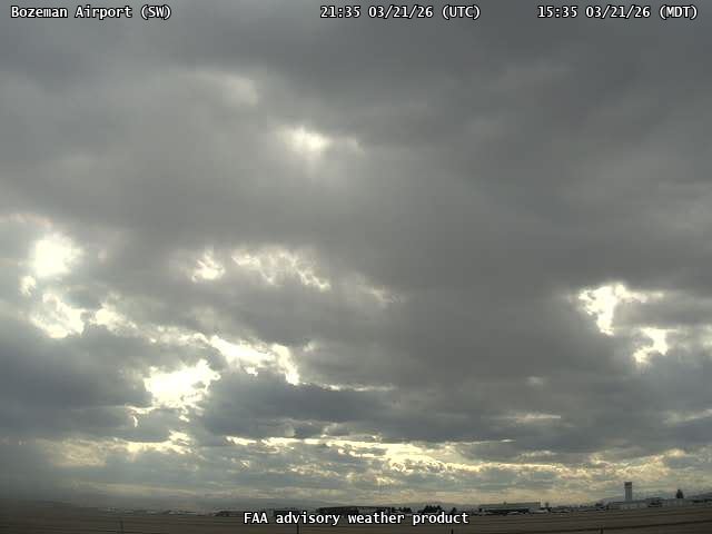 Bozeman Airport — SouthWest live webcam