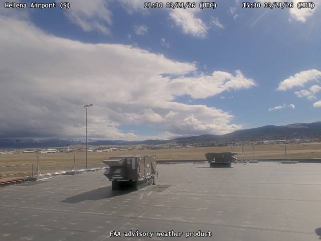 Helena Airport — South live webcam