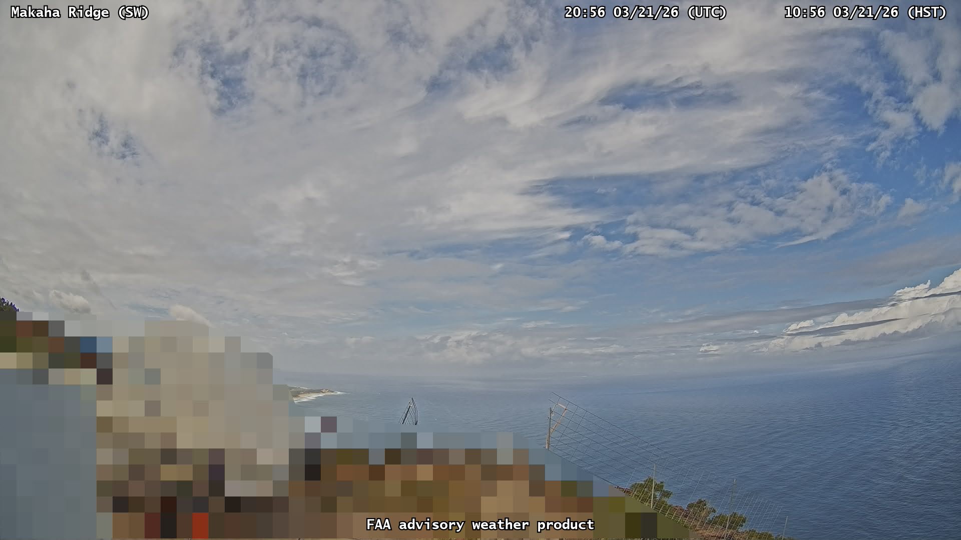 Makaha Ridge — SouthWest live webcam