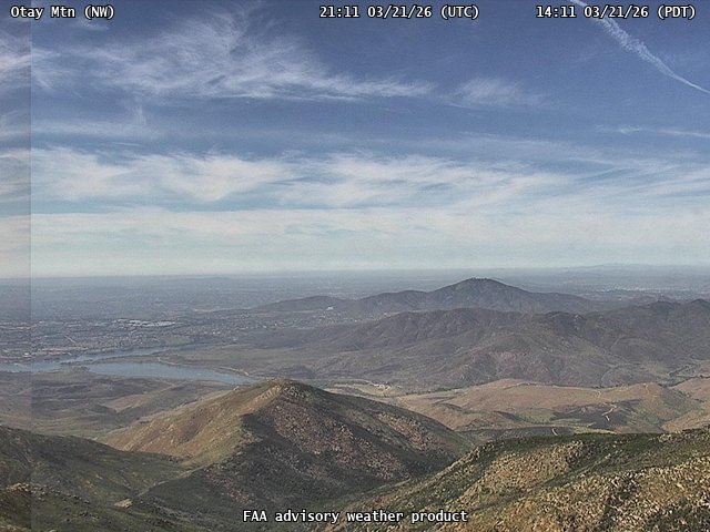 Otay Mtn — NorthWest live webcam