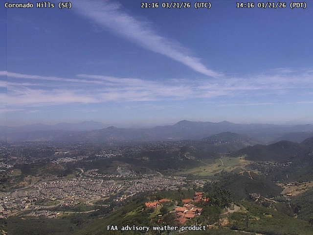 Coronado Hills — SouthEast live webcam