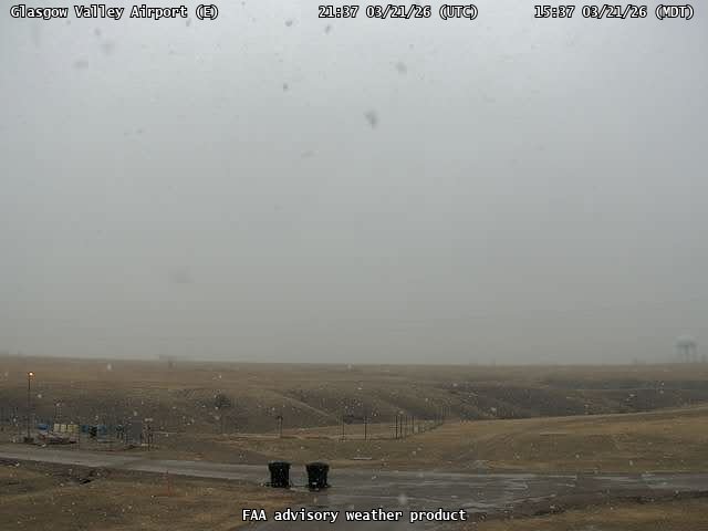 Glasgow Valley Airport — East live webcam