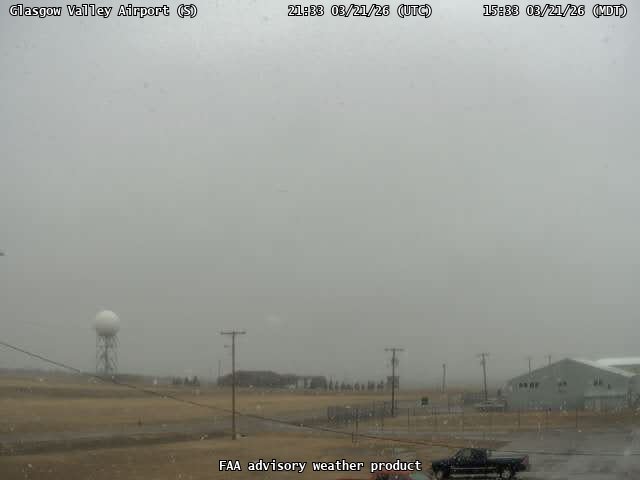 Glasgow Valley Airport — South live webcam