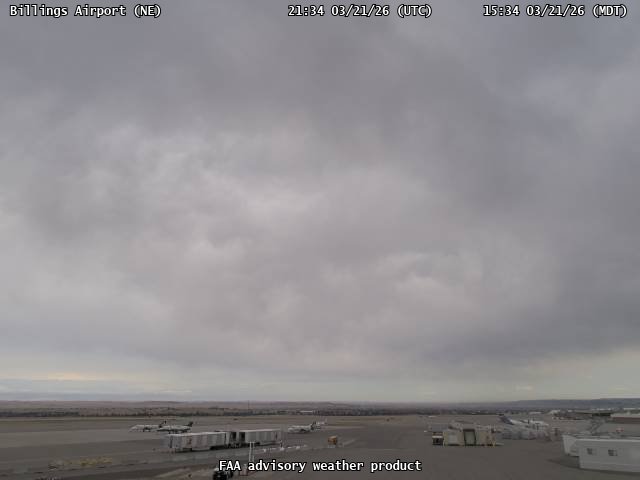 Billings Airport — NorthEast live webcam