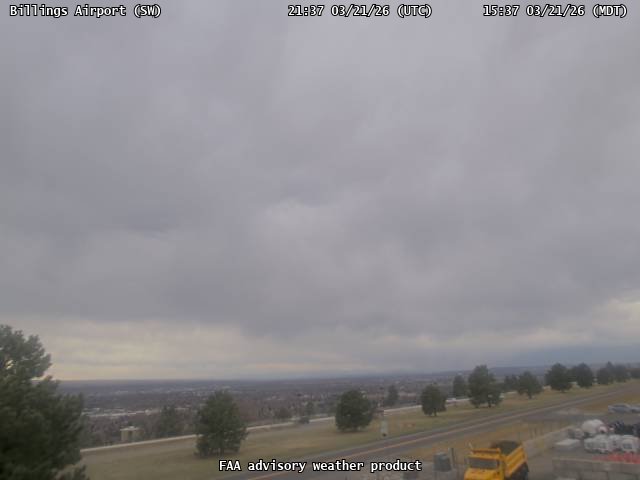 Billings Airport — SouthWest live webcam