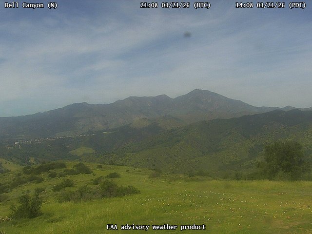 Bell Canyon — North live webcam