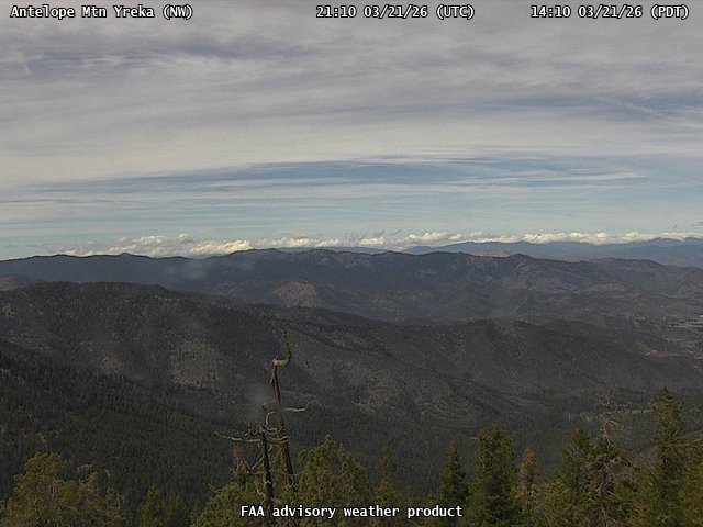 Antelope Mtn Yreka — NorthWest live webcam