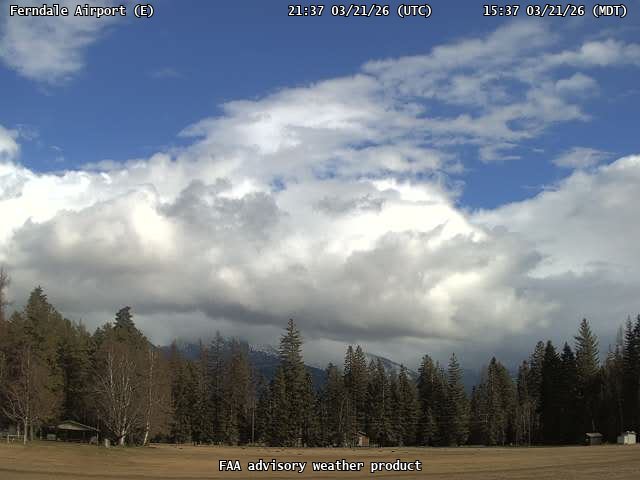 Ferndale Airport — East live webcam