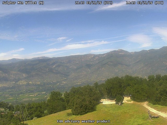 Sulphur Mtn Willet — North live webcam