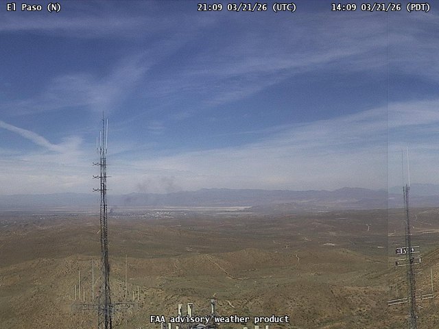 El Paso — North live webcam