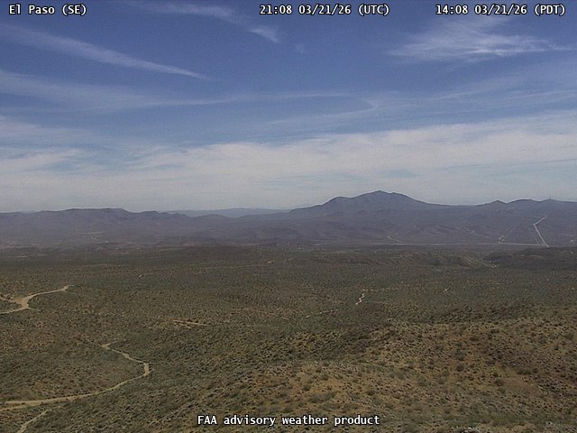 El Paso — SouthEast live webcam