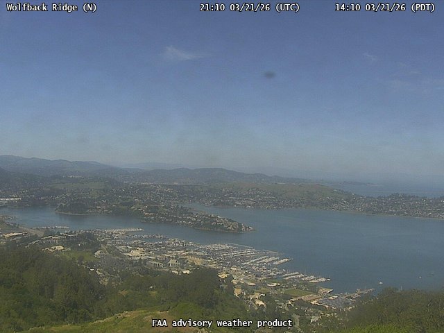 Wolfback Ridge — North live webcam