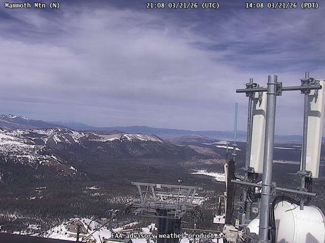 Mammoth Mtn — North live webcam
