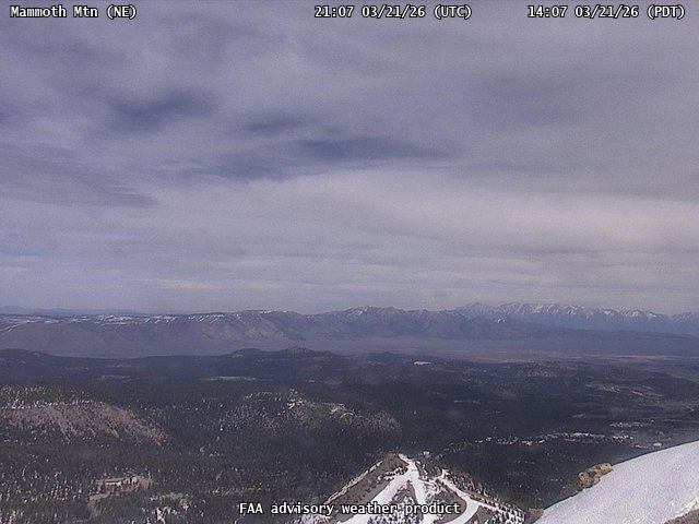 Mammoth Mtn — NorthEast live webcam