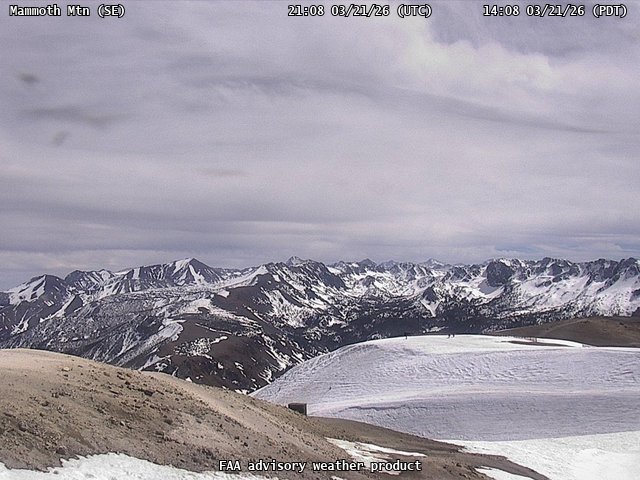 Mammoth Mtn — SouthEast live webcam