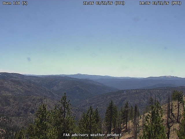 Oven Lid — South live webcam