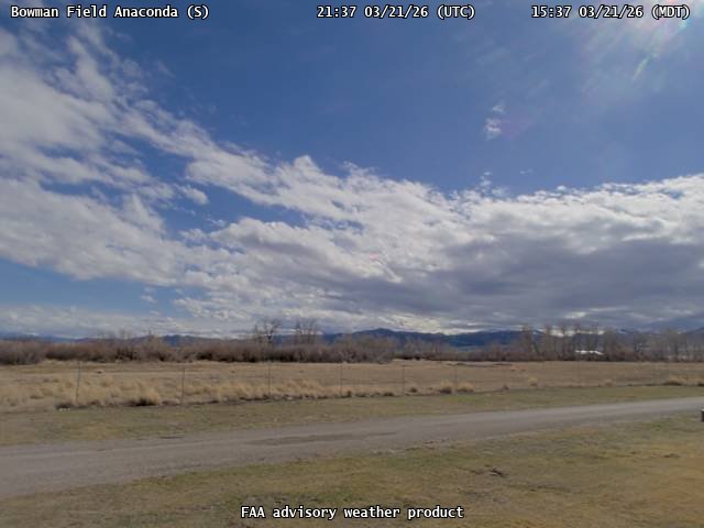 Bowman Field Anaconda — South live webcam