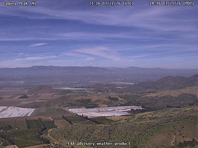 Laguna Peak — North live webcam