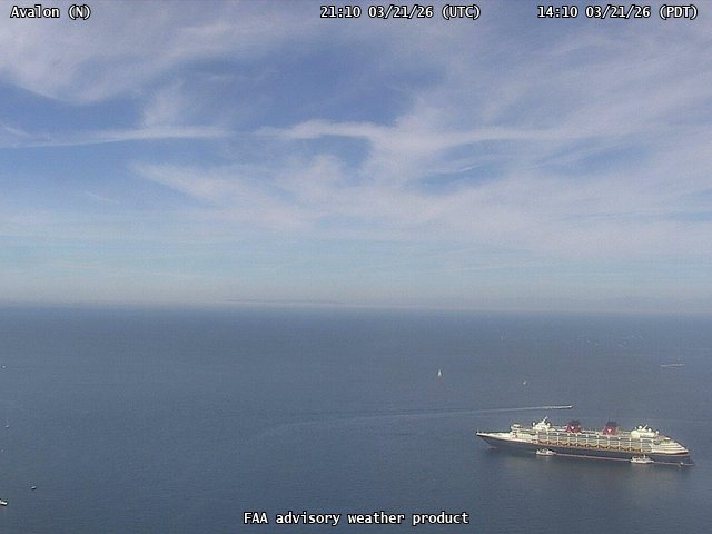Avalon — North live webcam