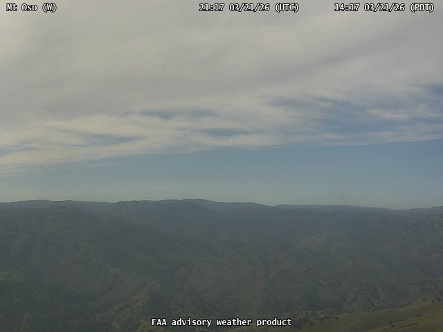 Mt Oso — West live webcam
