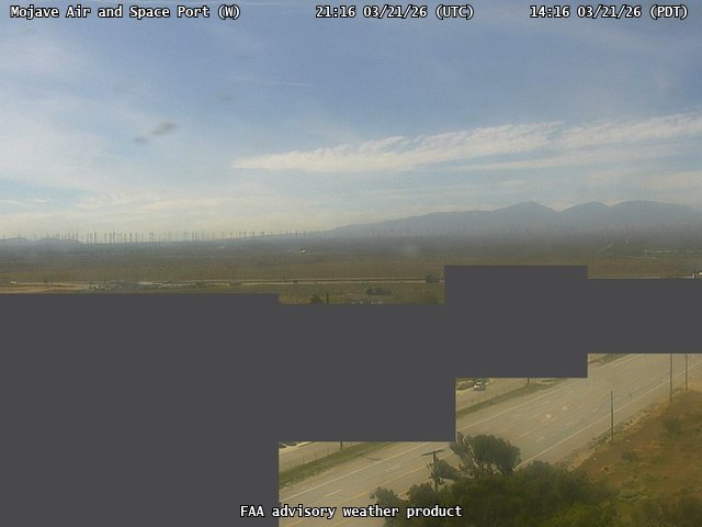 Mojave Air and Space Port — West live webcam