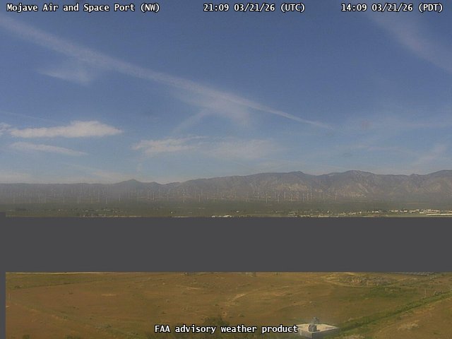 Mojave Air and Space Port — NorthWest live webcam