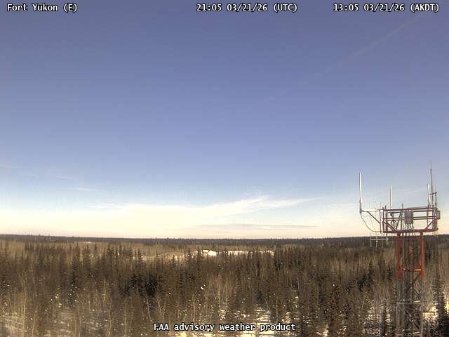 Fort Yukon — East live webcam