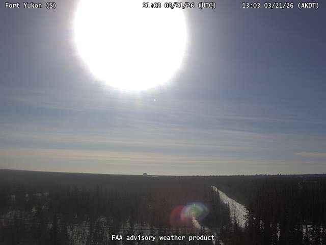 Fort Yukon — South live webcam
