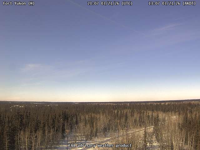 Fort Yukon — West live webcam