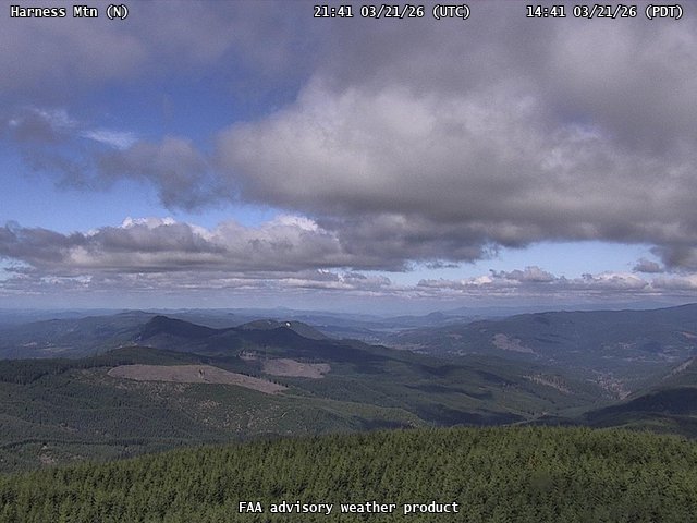 Harness Mtn — North live webcam
