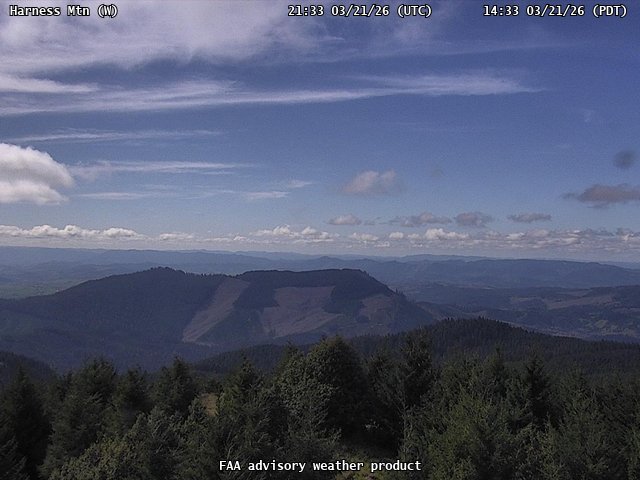 Harness Mtn — West live webcam