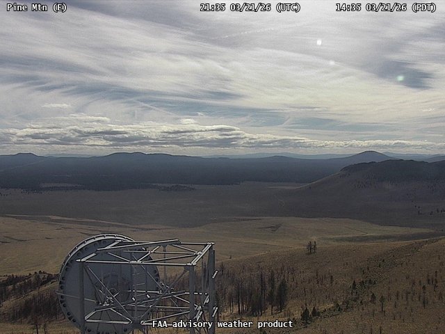 Pine Mtn — East live webcam