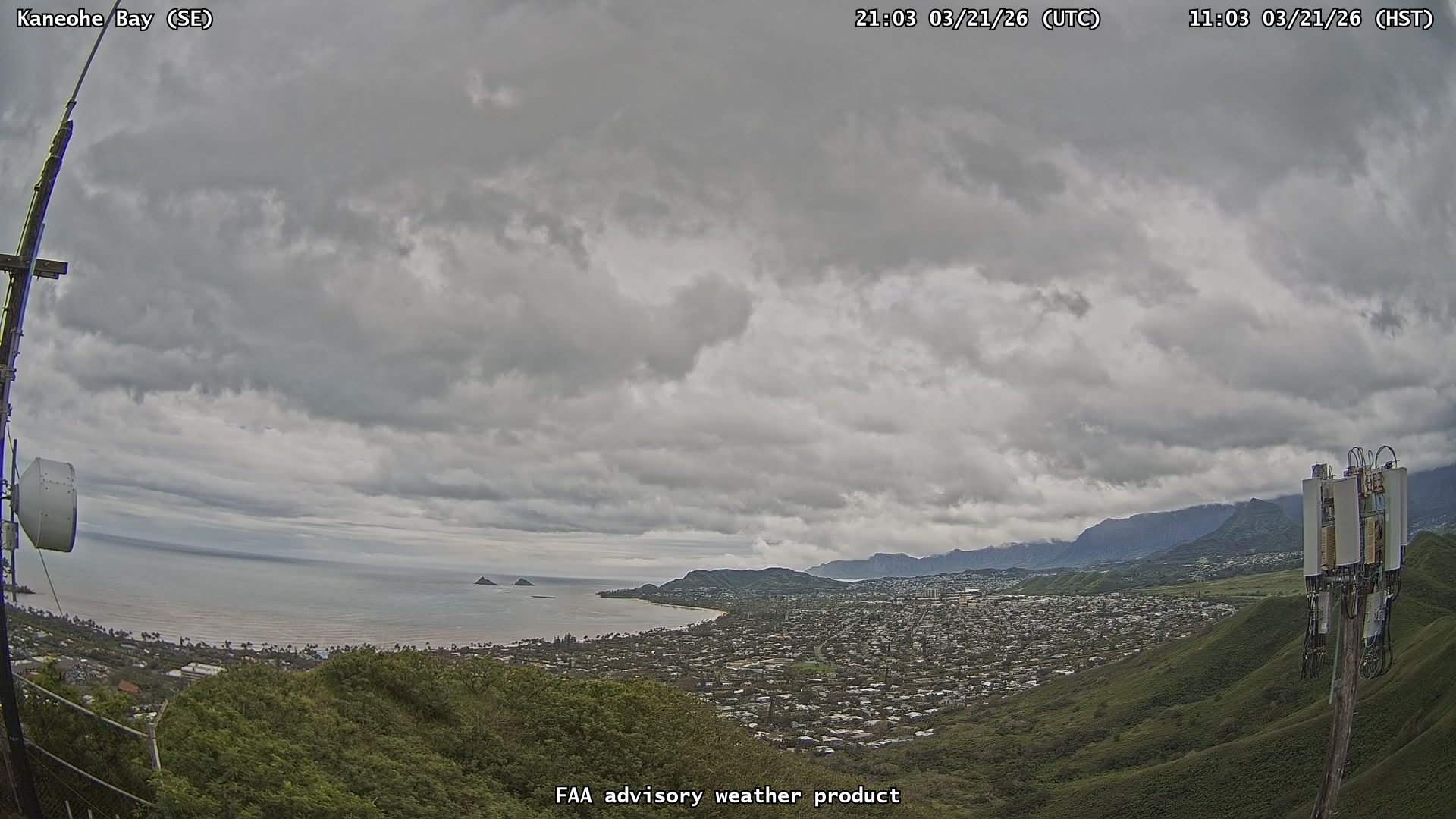 Kaneohe Bay — SouthEast live webcam