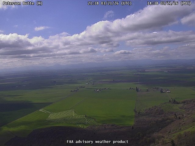 Peterson Butte — West live webcam
