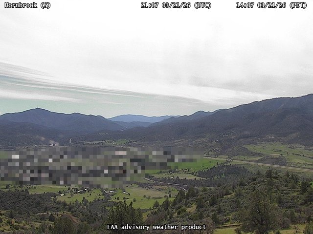 Hornbrook — South live webcam