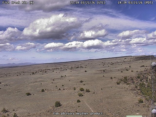 Fish Creek Rim — North live webcam