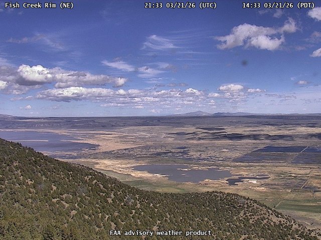 Fish Creek Rim — NorthEast live webcam