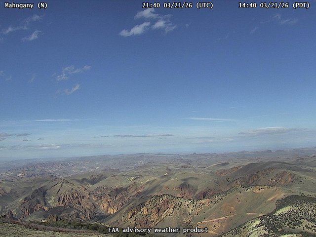 Mahogany — North live webcam