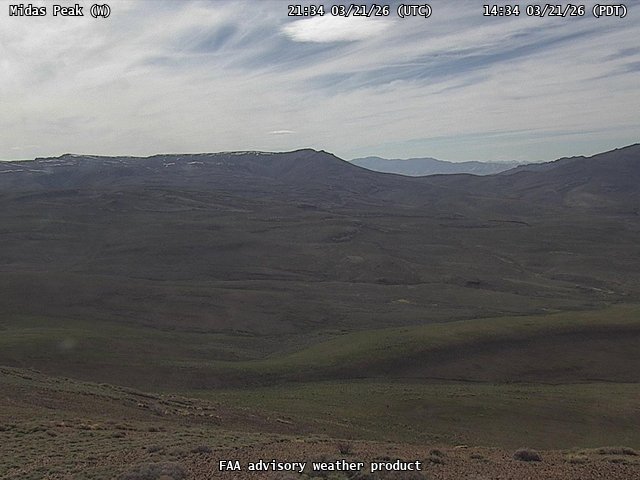 Midas Peak — West live webcam