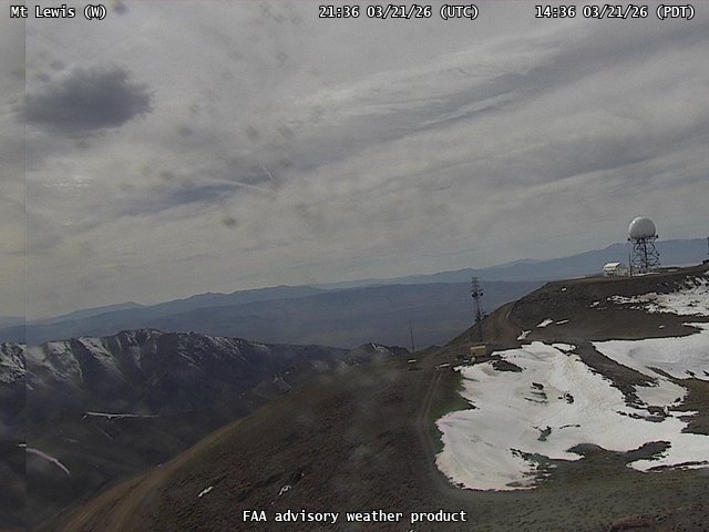 Mt Lewis — West live webcam