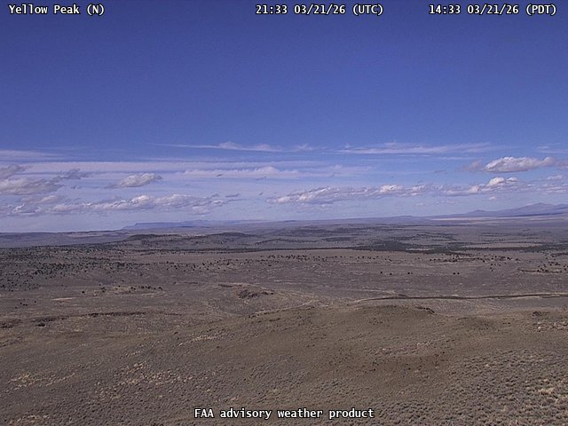 Yellow Peak — North live webcam