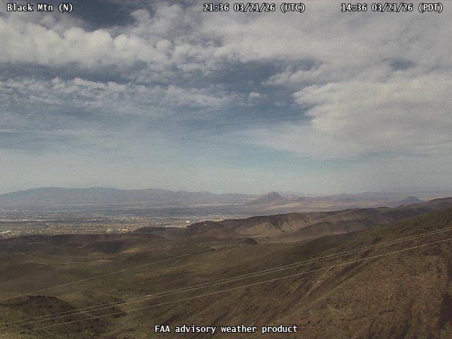 Black Mtn — North live webcam
