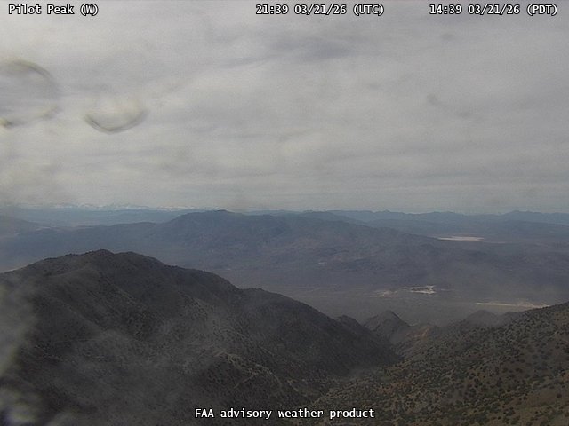 Pilot Peak — West live webcam