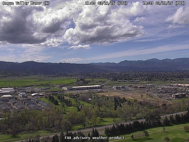 Rogue Valley Manor — West live webcam