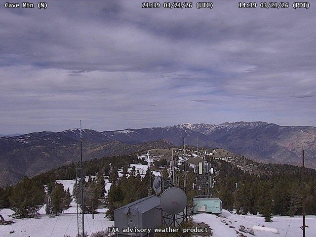 Cave Mtn — North live webcam