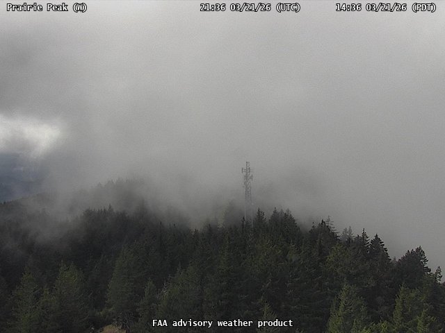 Prairie Peak — West live webcam